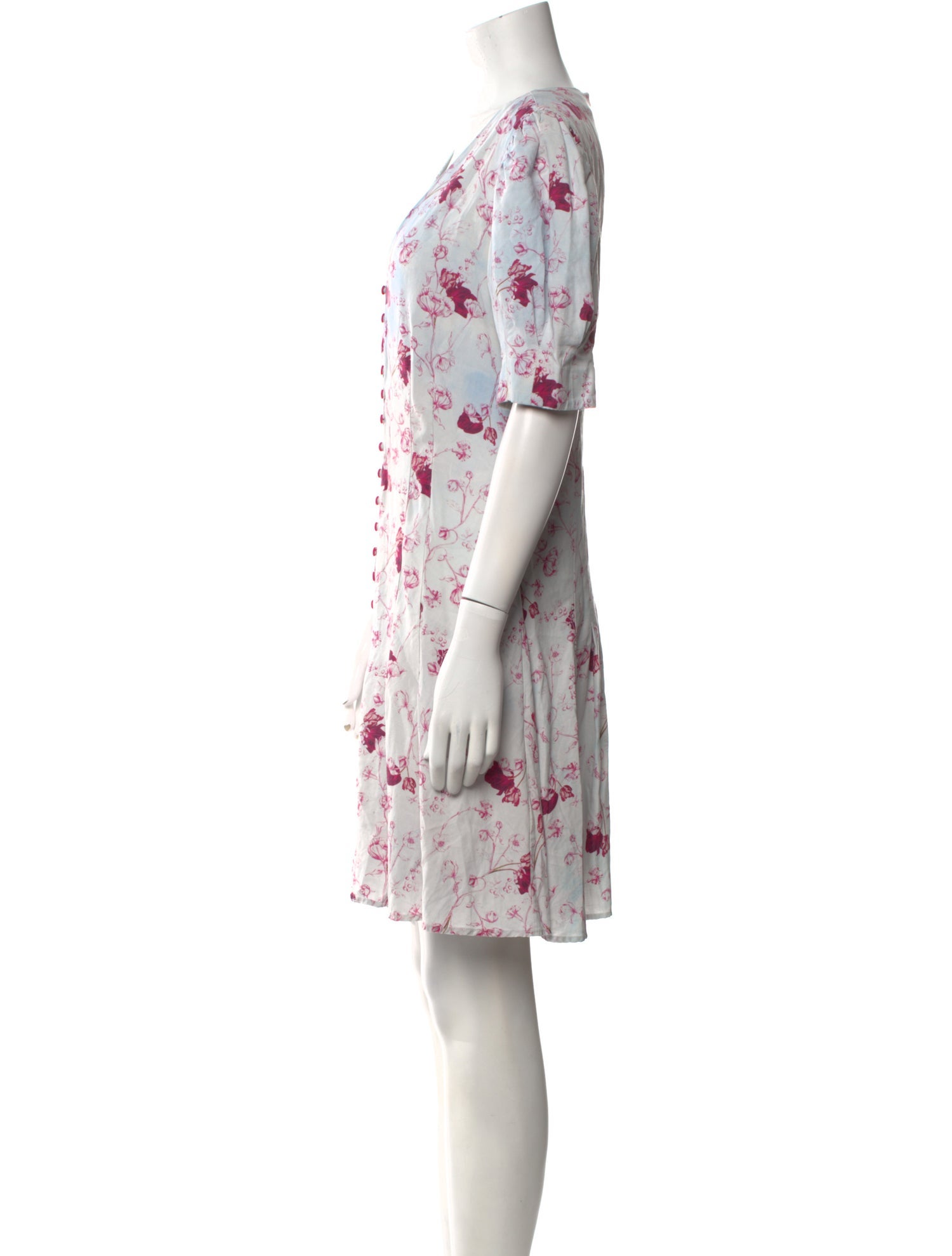 Chelsea and Walker Floral Print Mini Dress