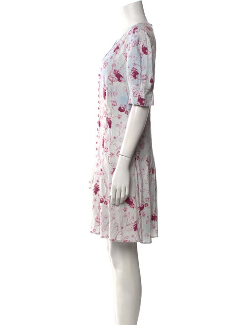 Chelsea and Walker Floral Print Mini Dress