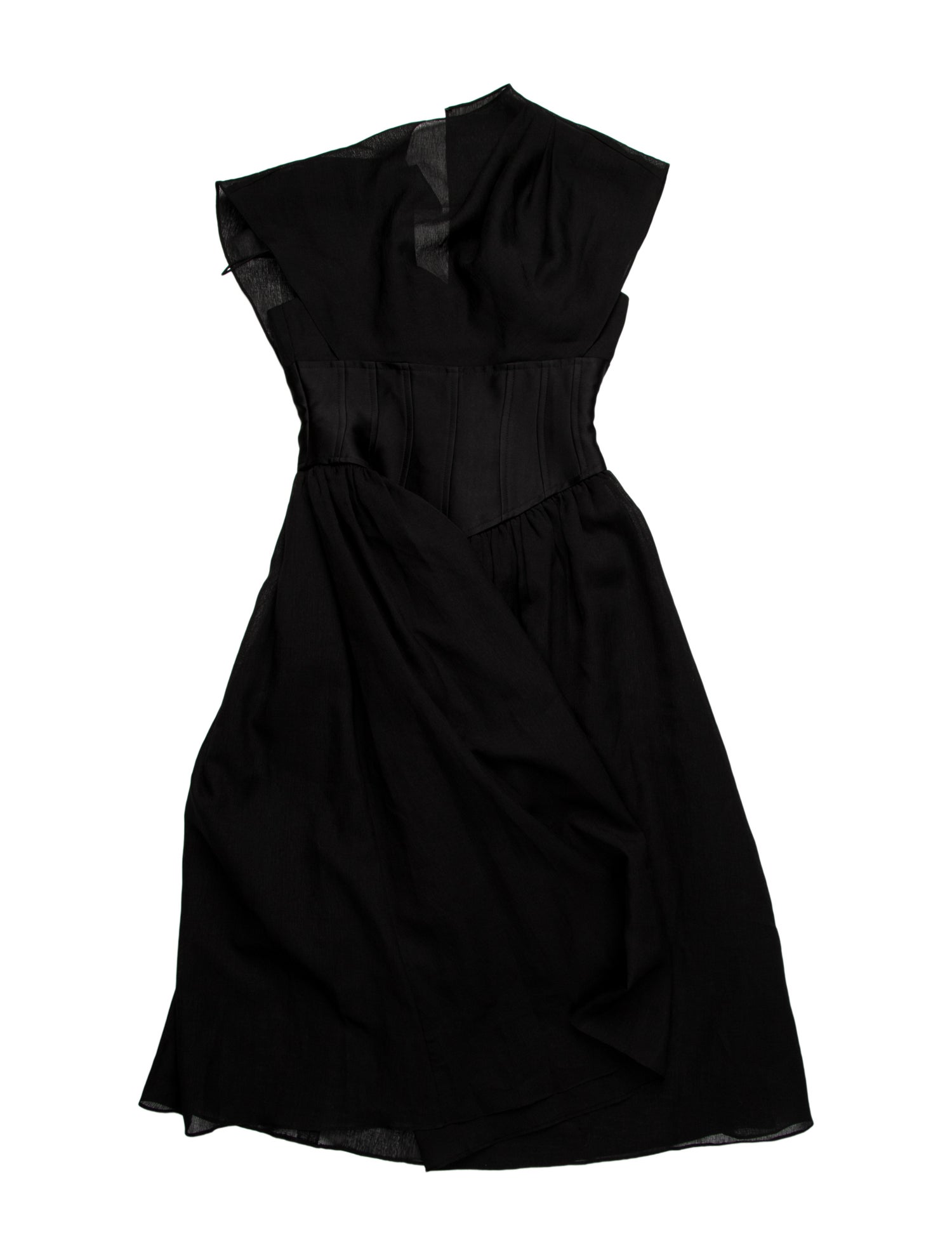 CHATS by C.DAM Strapless Knee-Length Dress