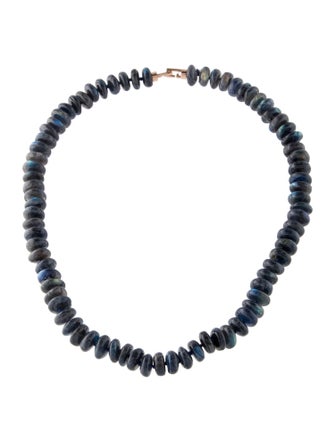 C. Grassi 14K Labradorite Bead Strand Necklace