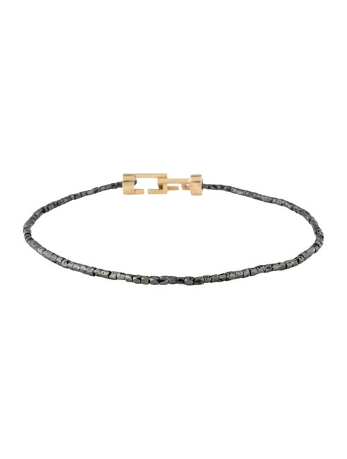 C. Grassi 14K Diamond Bead Bracelet