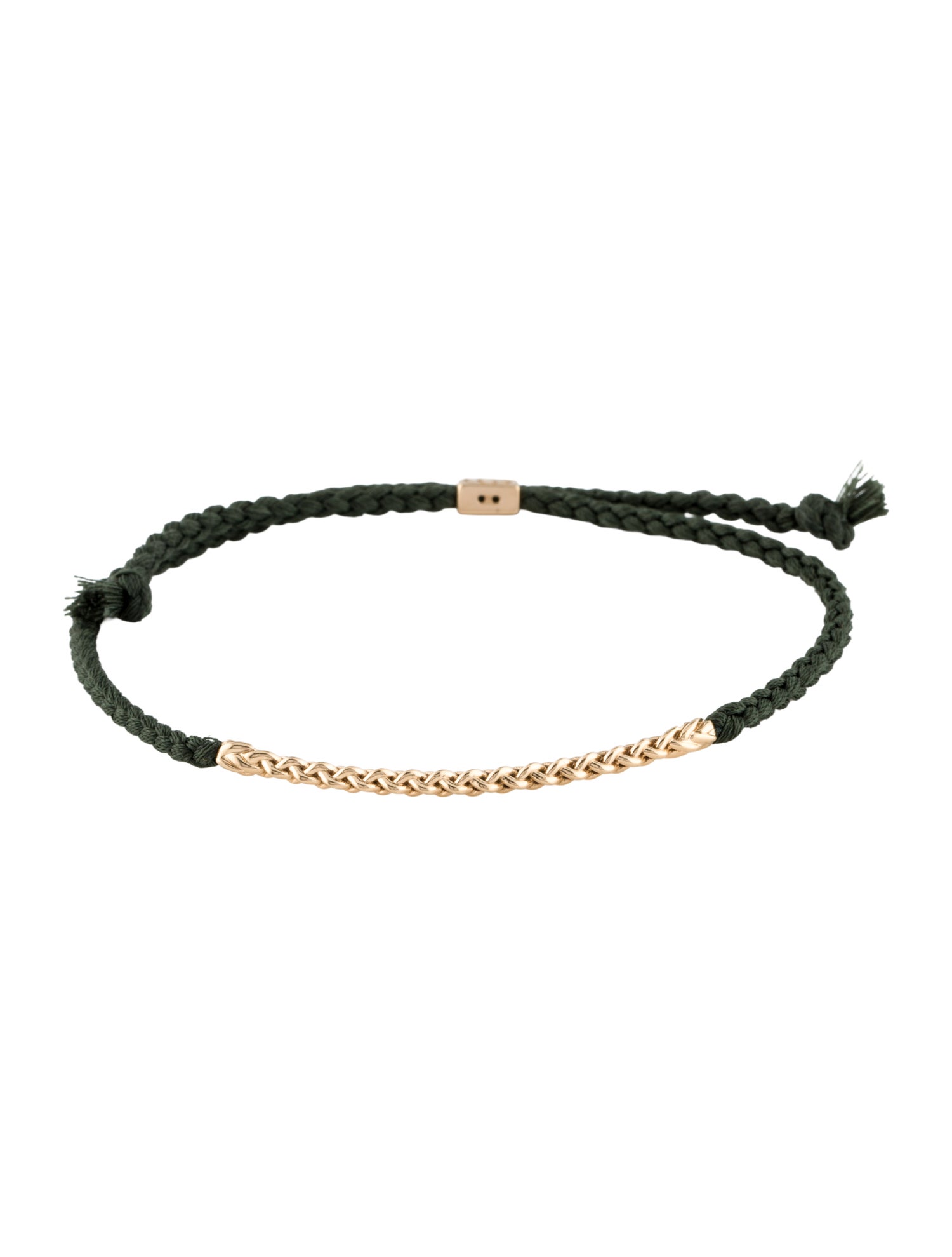 C. Grassi 14K Cord Adjustable Bracelet