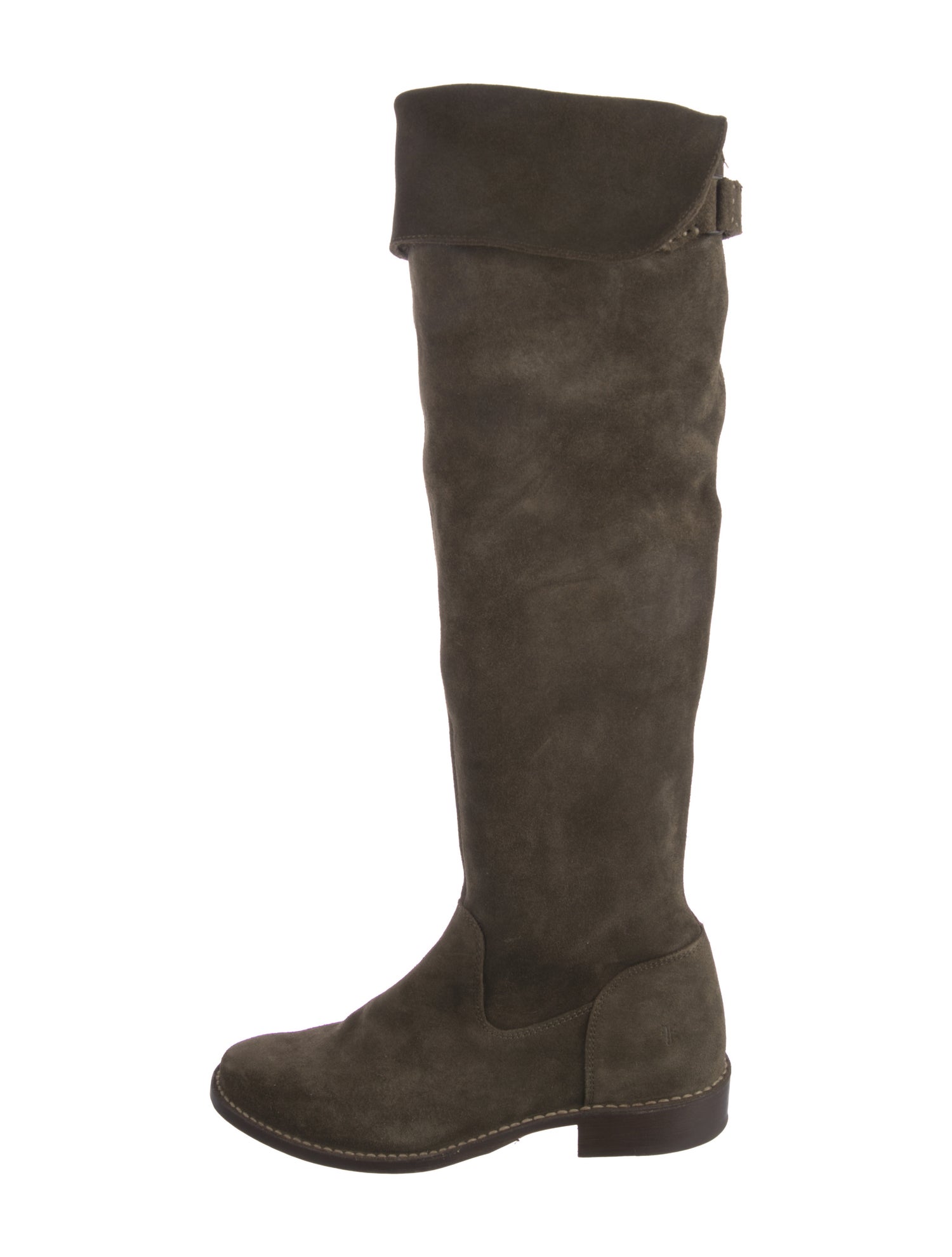 Coach x Frye Suede Riding Boots