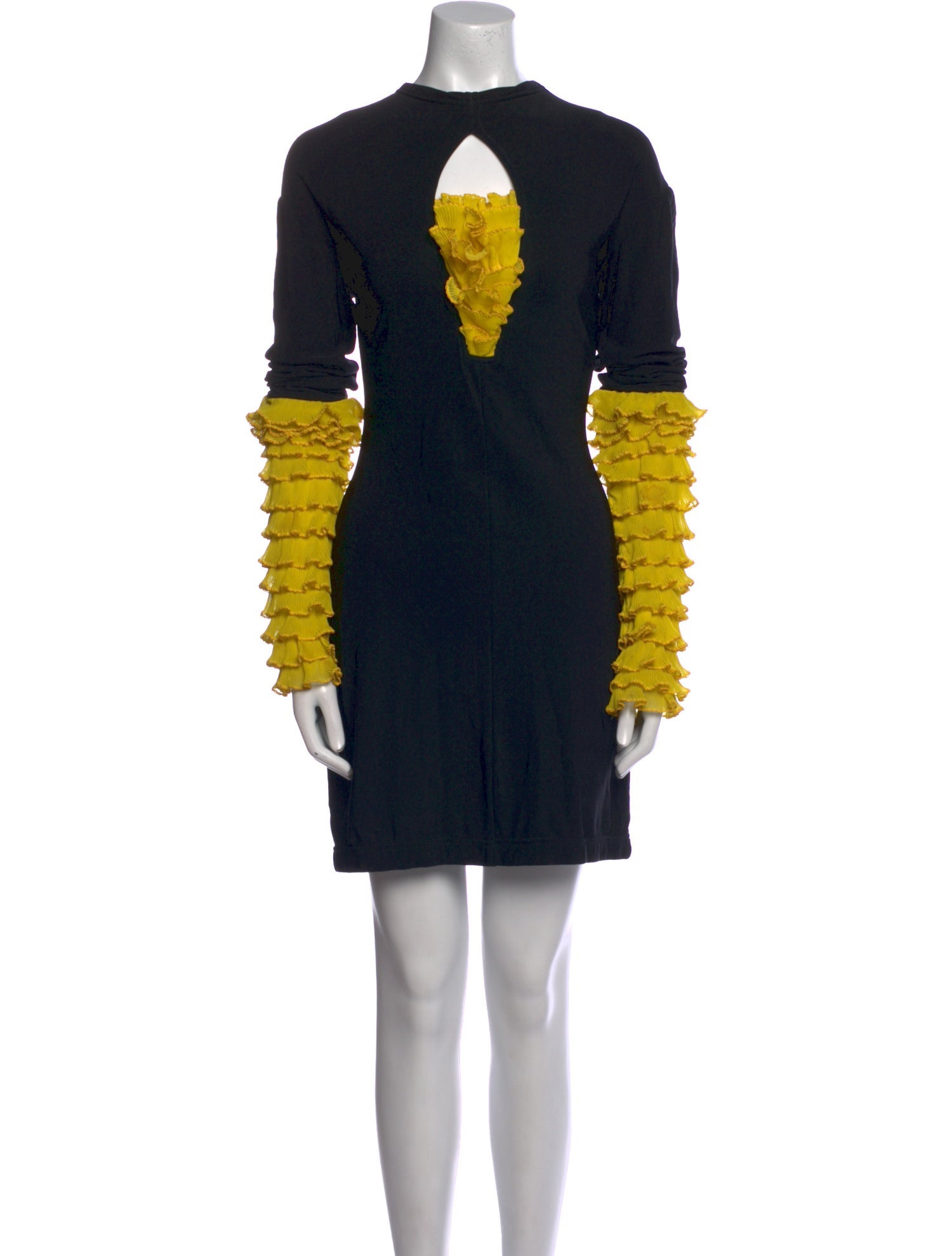 Chantal Thomass Colorblock Pattern Mini Dress