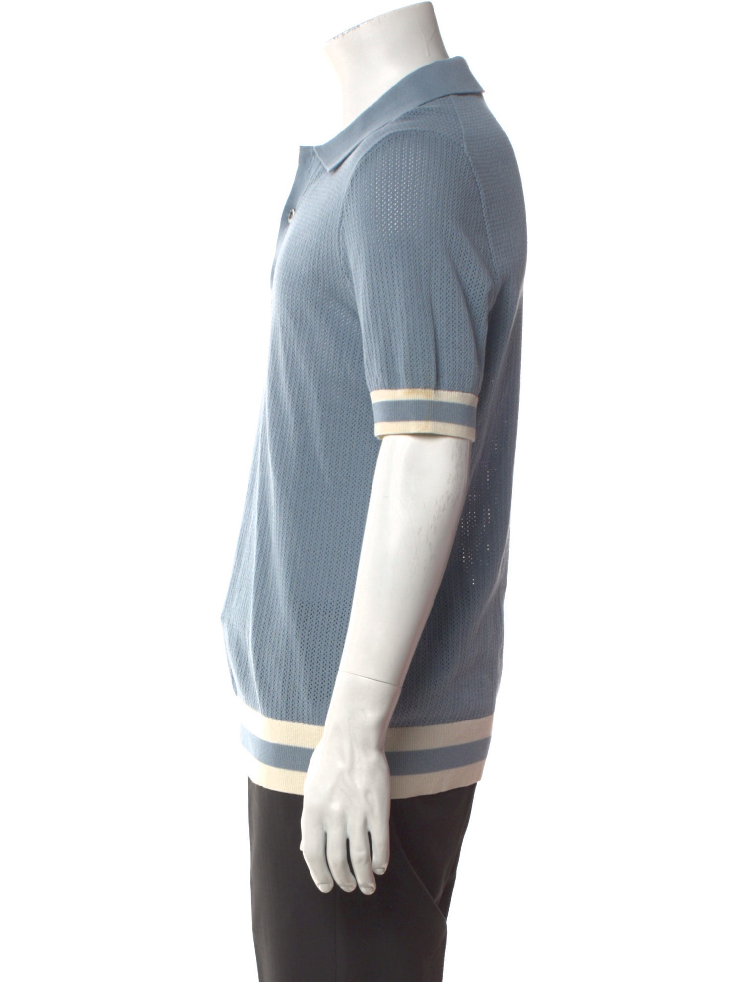 CHÉ Studios Collar Short Sleeve Polo Shirt