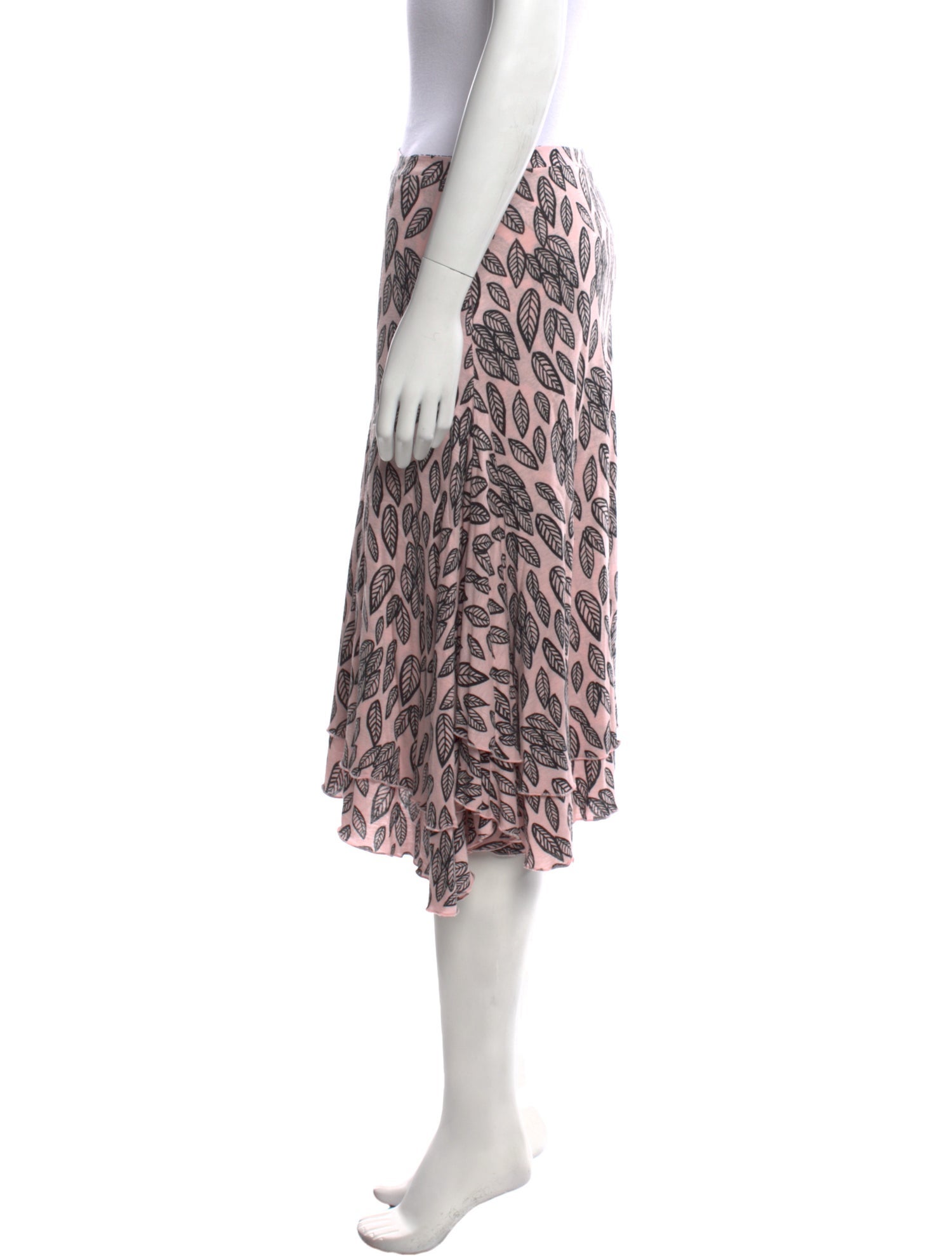 Chapal Printed Knee-Length Skirt