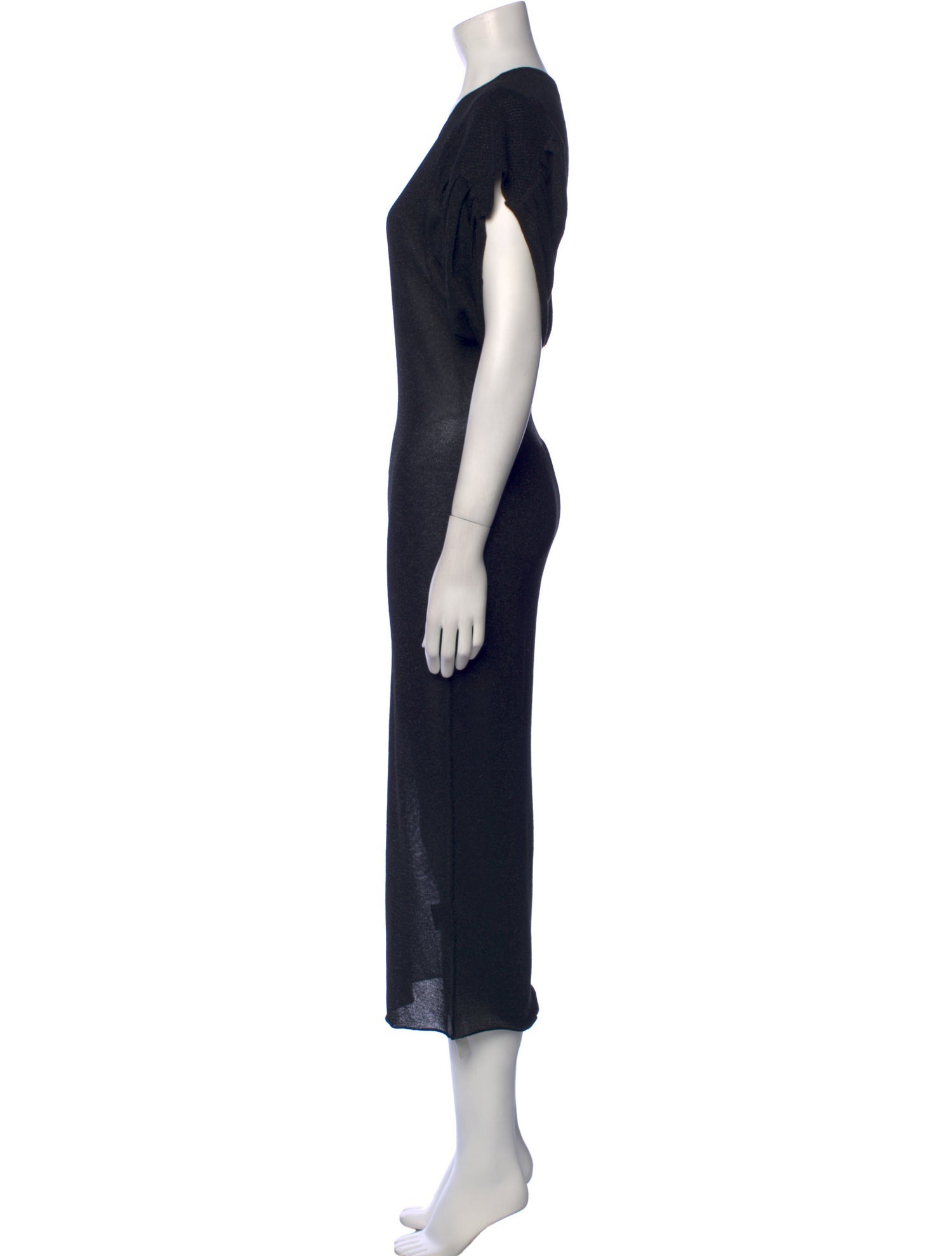Circus Hotel Crew Neck Midi Length Dress