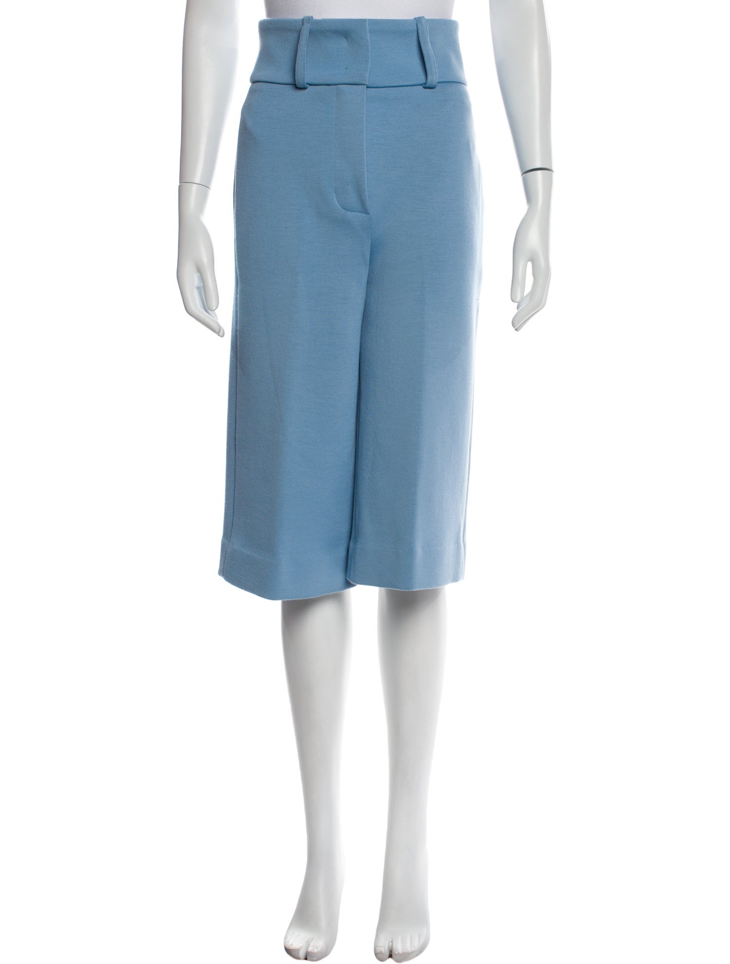 Circus Hotel Virgin Wool Knee-Length Shorts