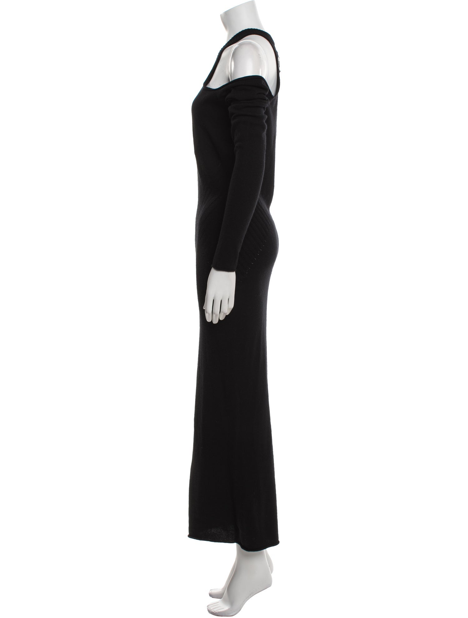 Circus Hotel Virgin Wool Long Dress