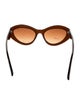 Chimi Cat-Eye Tinted Sunglasses