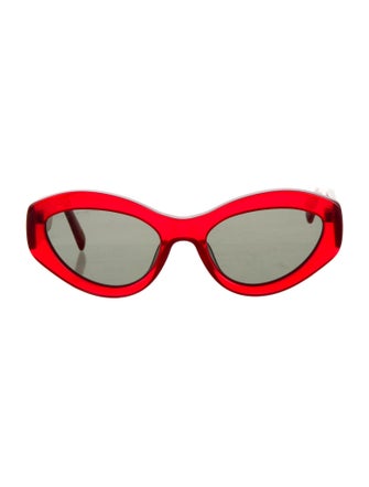 Chimi Cat-Eye Mirrored Sunglasses