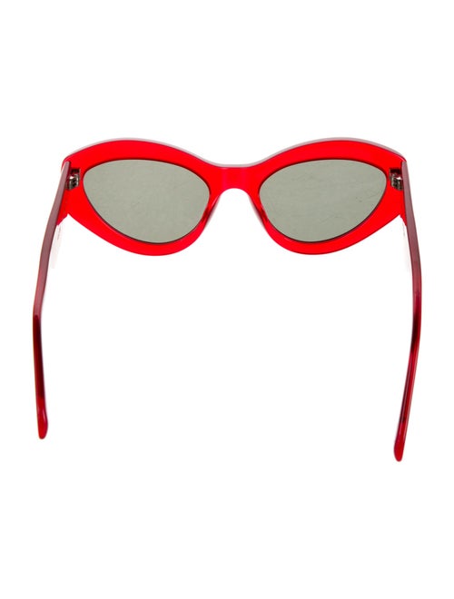 Chimi Cat-Eye Mirrored Sunglasses