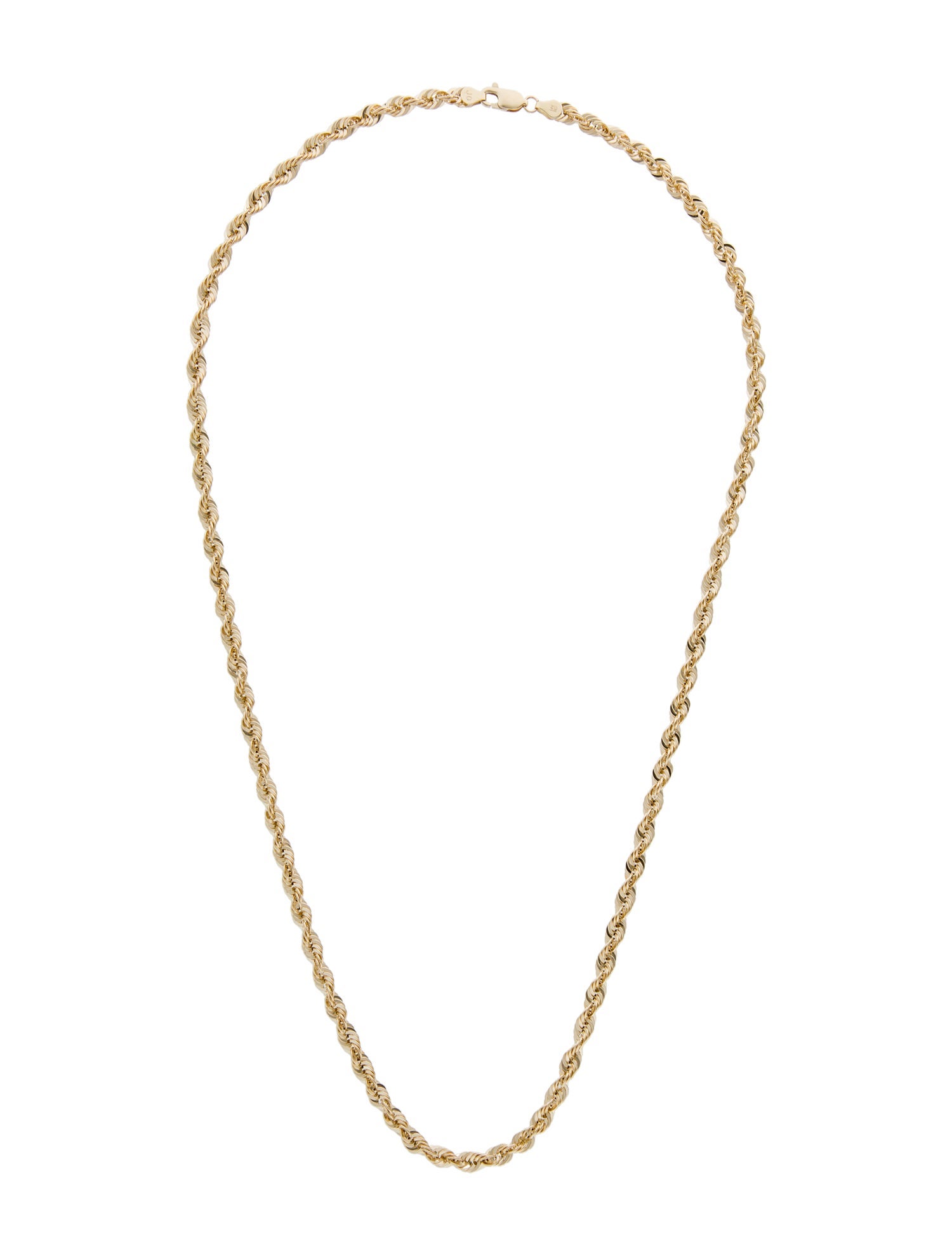 CHAIN 14K Rope Link