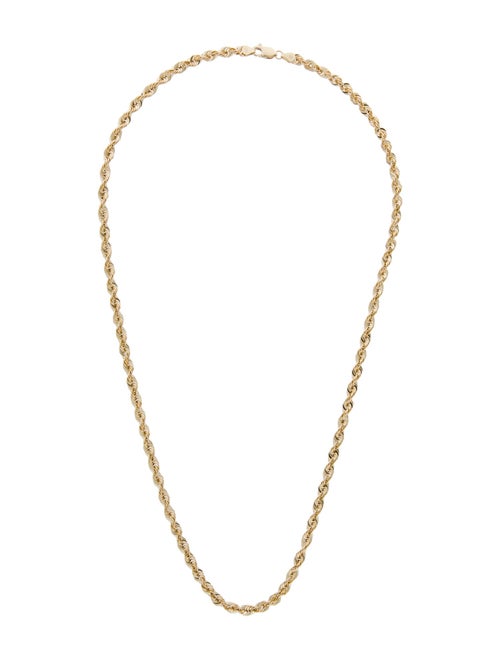 CHAIN 14K Rope Link