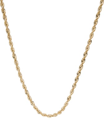 CHAIN 14K Rope Link