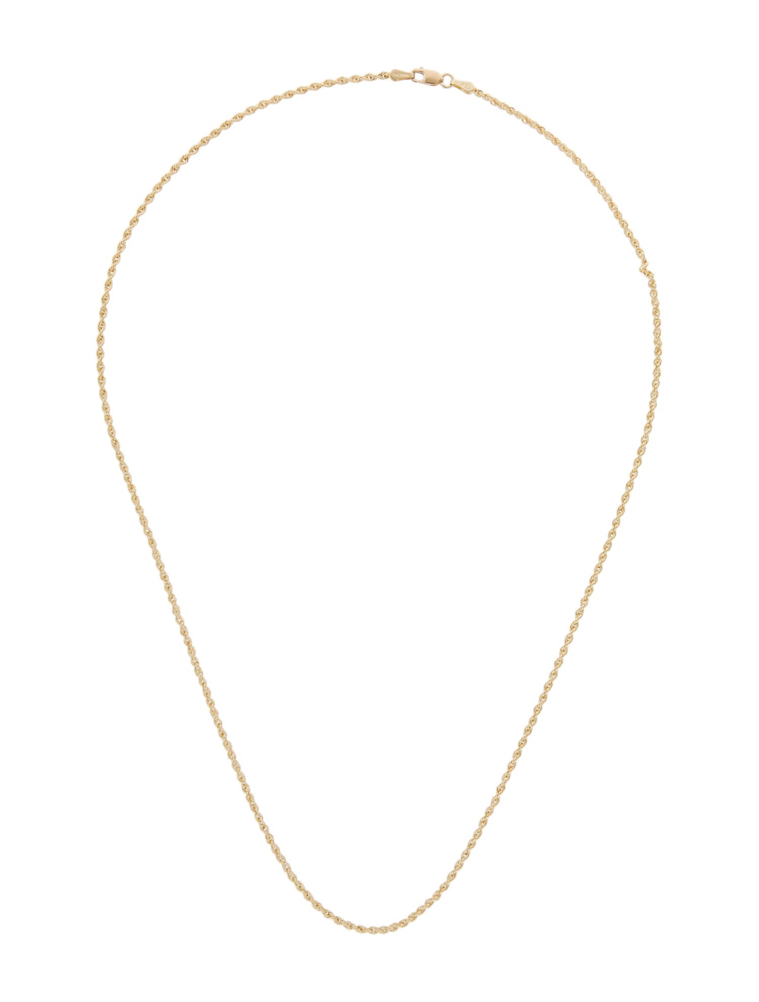 CHAIN 14K Rope Chain Necklace