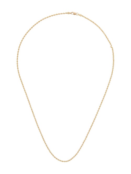 CHAIN 14K Rope Chain Necklace