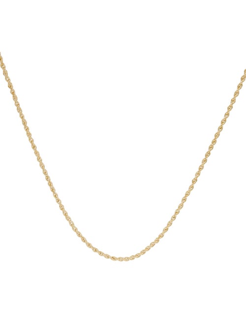 CHAIN 14K Rope Chain Necklace