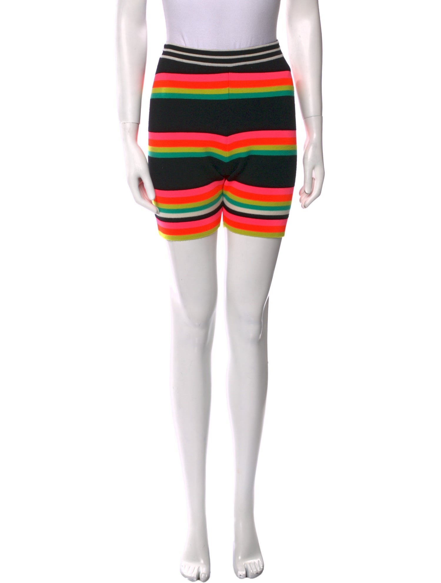 Christopher John Rogers Wool Mini Shorts