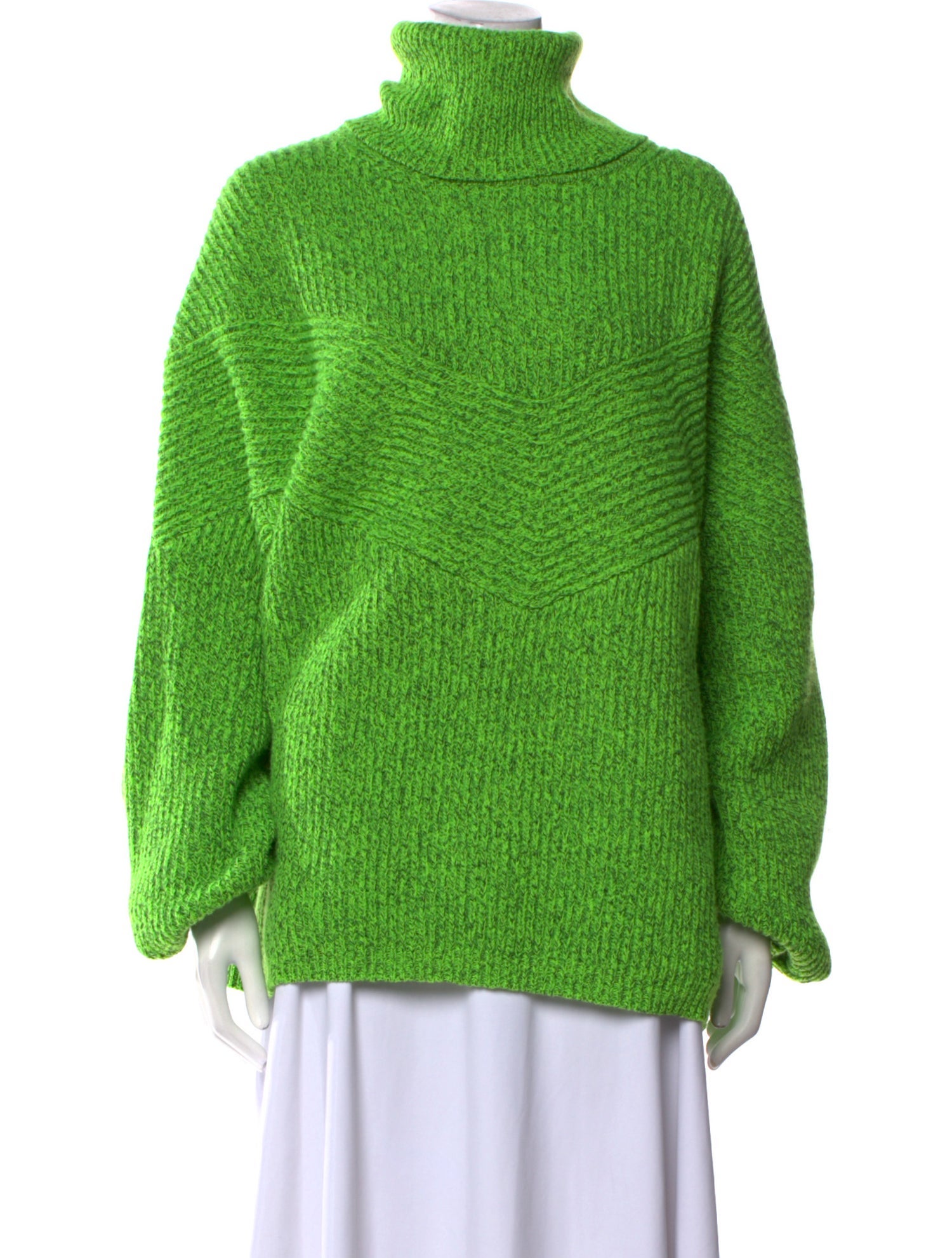 Christopher John Rogers Wool Turtleneck Sweater