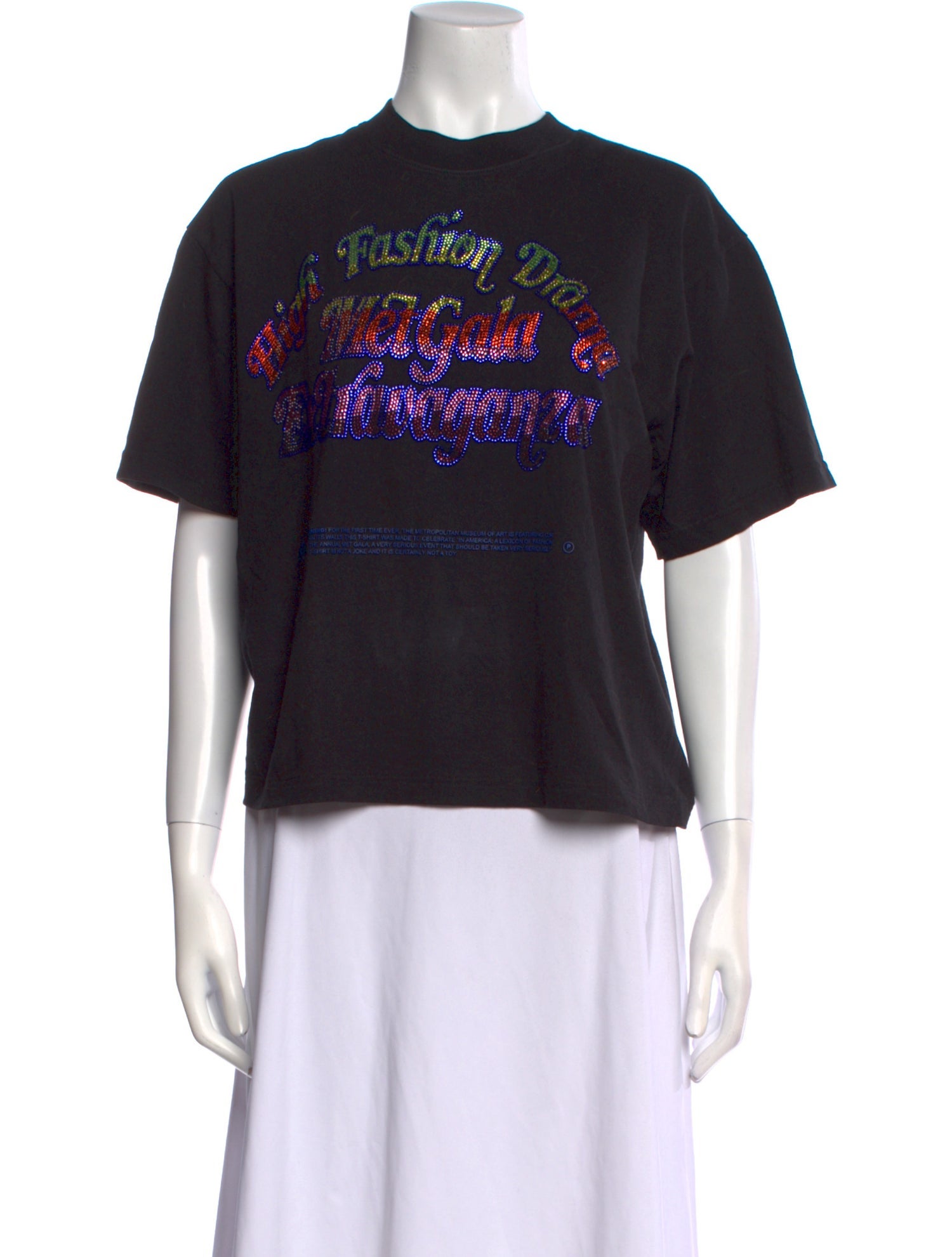 Christopher John Rogers Graphic Print Crew Neck T-Shirt