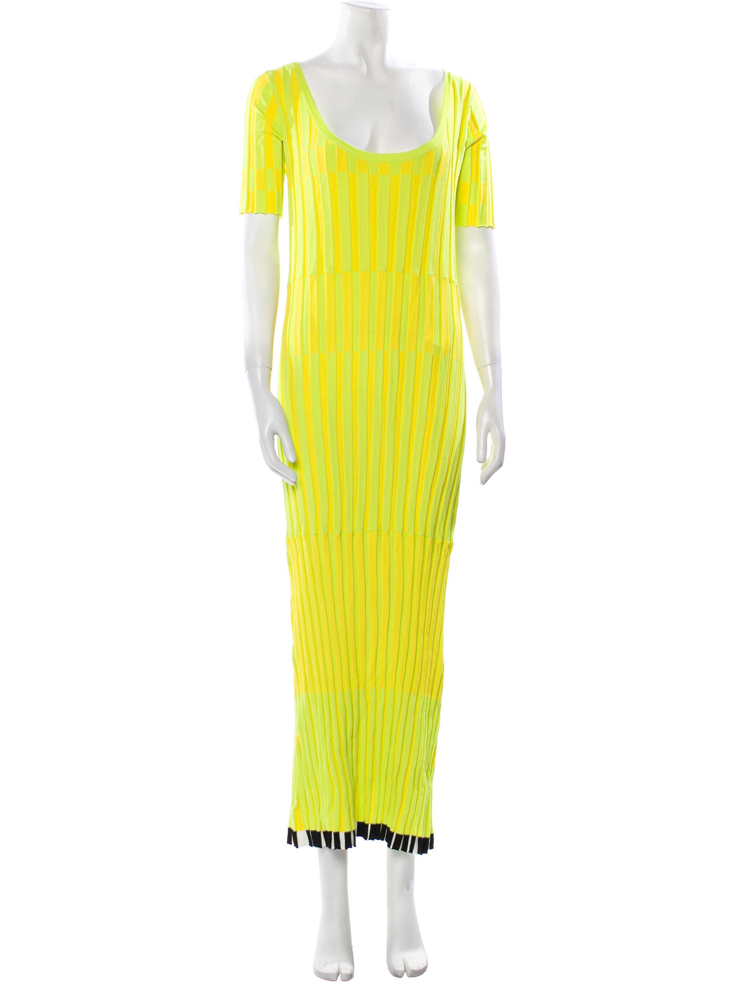 Christopher John Rogers Striped Long Dress w/ Tags