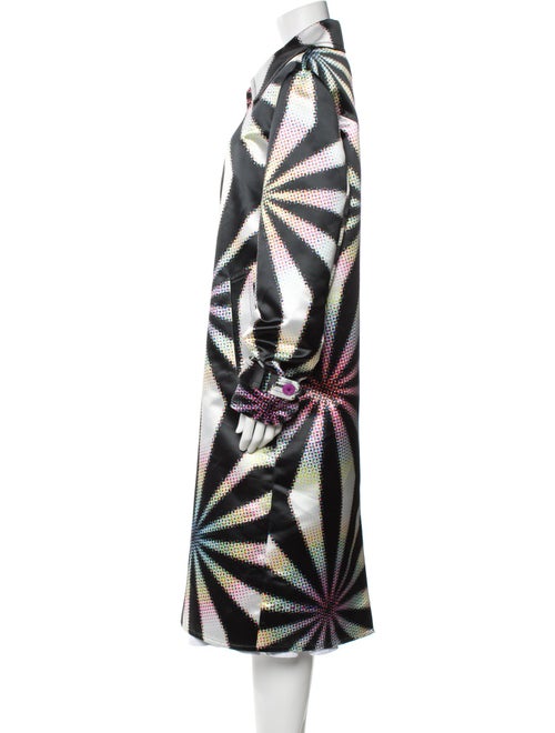 Christopher John Rogers Printed Coat