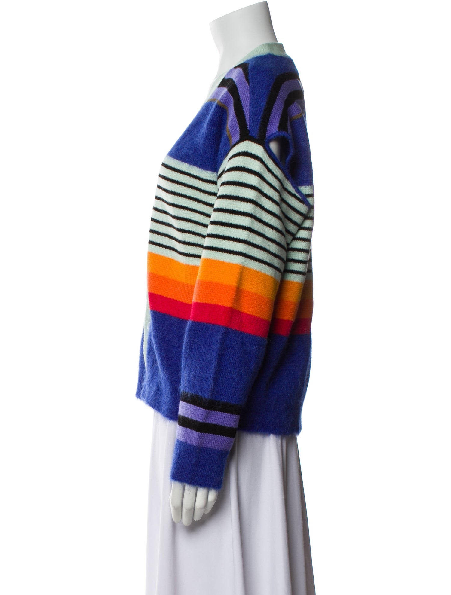 Christopher John Rogers Wool Striped Jacket w/ Tags