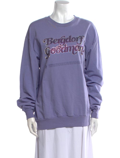 Christopher John Rogers Graphic Print Crew Neck Sweatshirt