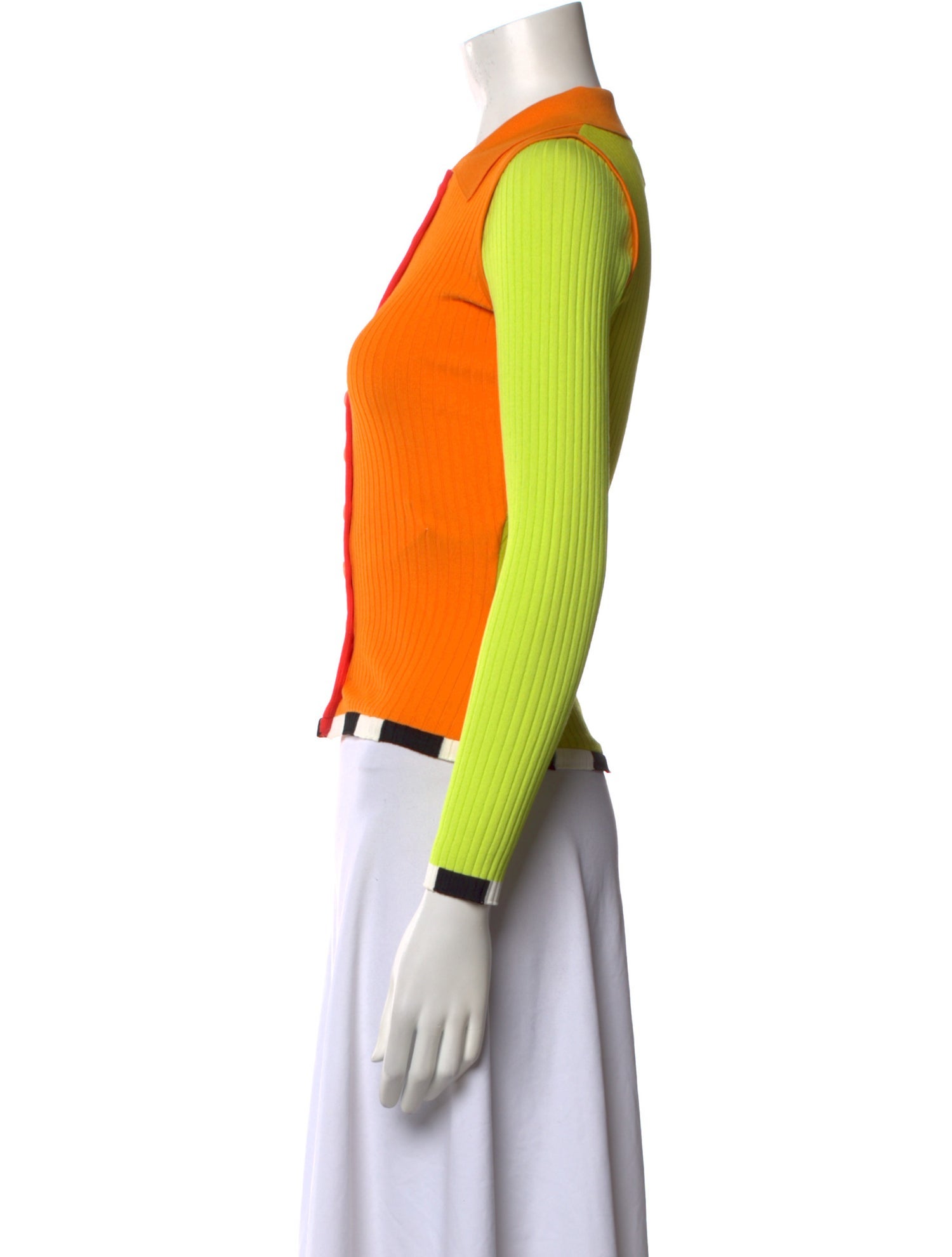 Christopher John Rogers Long Sleeve Crop Top