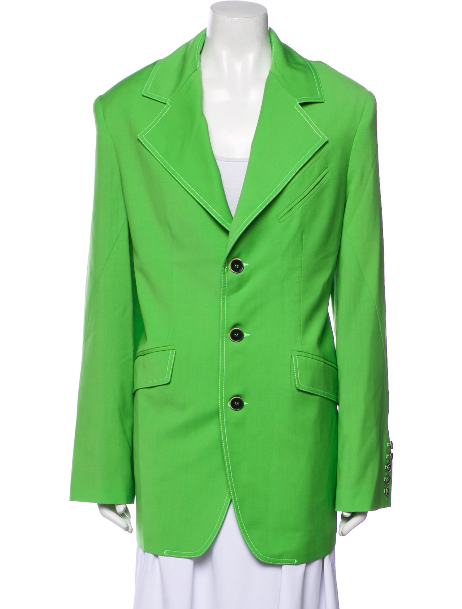 Christopher John Rogers Virgin Wool Coat