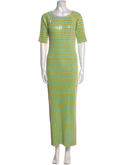 Christopher John Rogers Printed Long Dress