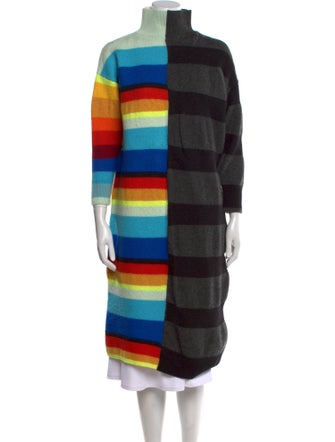 Christopher John Rogers Wool Knee-Length Dress