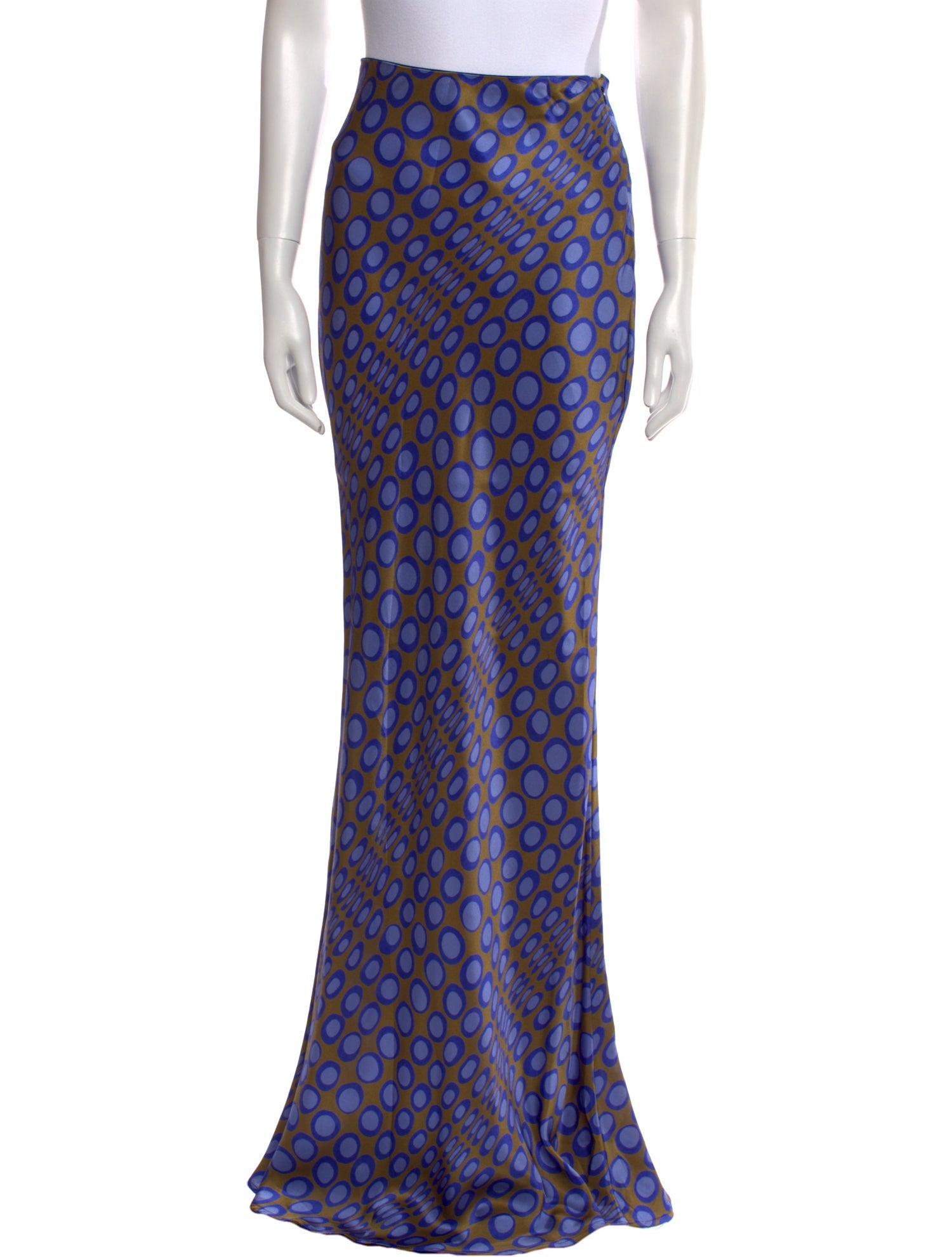 Christopher John Rogers Silk Long Skirt