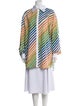 Christopher John Rogers Striped Long Sleeve Tunic