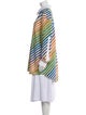 Christopher John Rogers Striped Long Sleeve Tunic