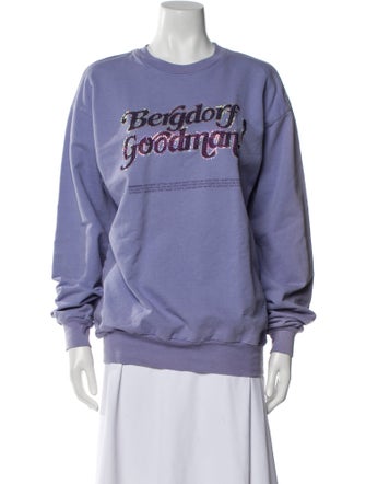 Christopher John Rogers Graphic Print Crew Neck Sweatshirt