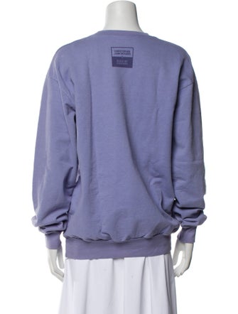 Christopher John Rogers Graphic Print Crew Neck Sweatshirt