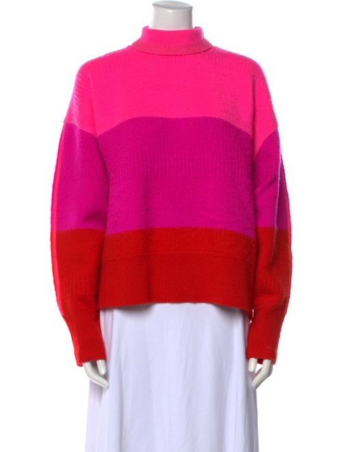 Christopher John Rogers Wool Striped Sweater