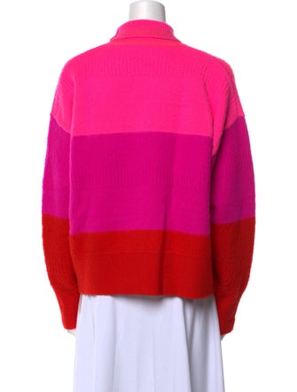 Christopher John Rogers Wool Striped Sweater