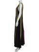 Christopher John Rogers Striped Long Dress