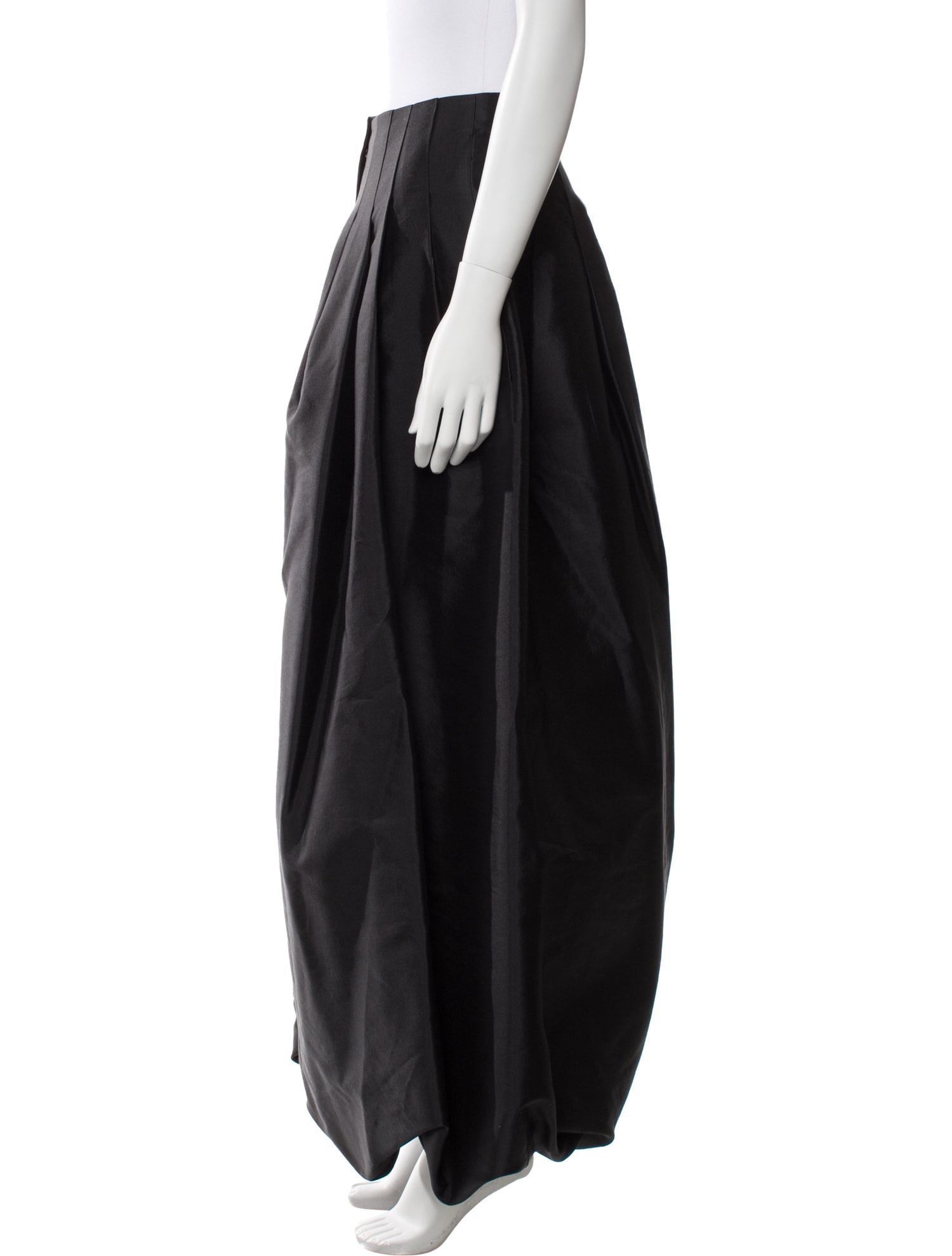 Christopher John Rogers Silk Skinny Leg Pants