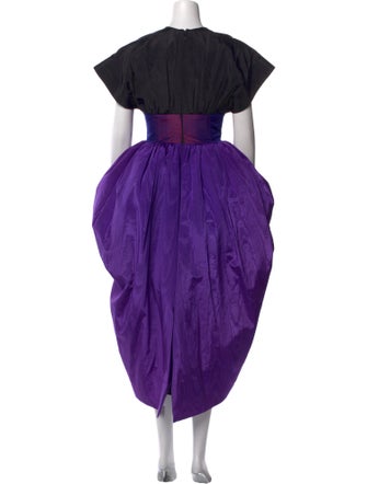 Christopher John Rogers Silk Long Dress