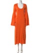 Christopher John Rogers Scoop Neck Long Dress