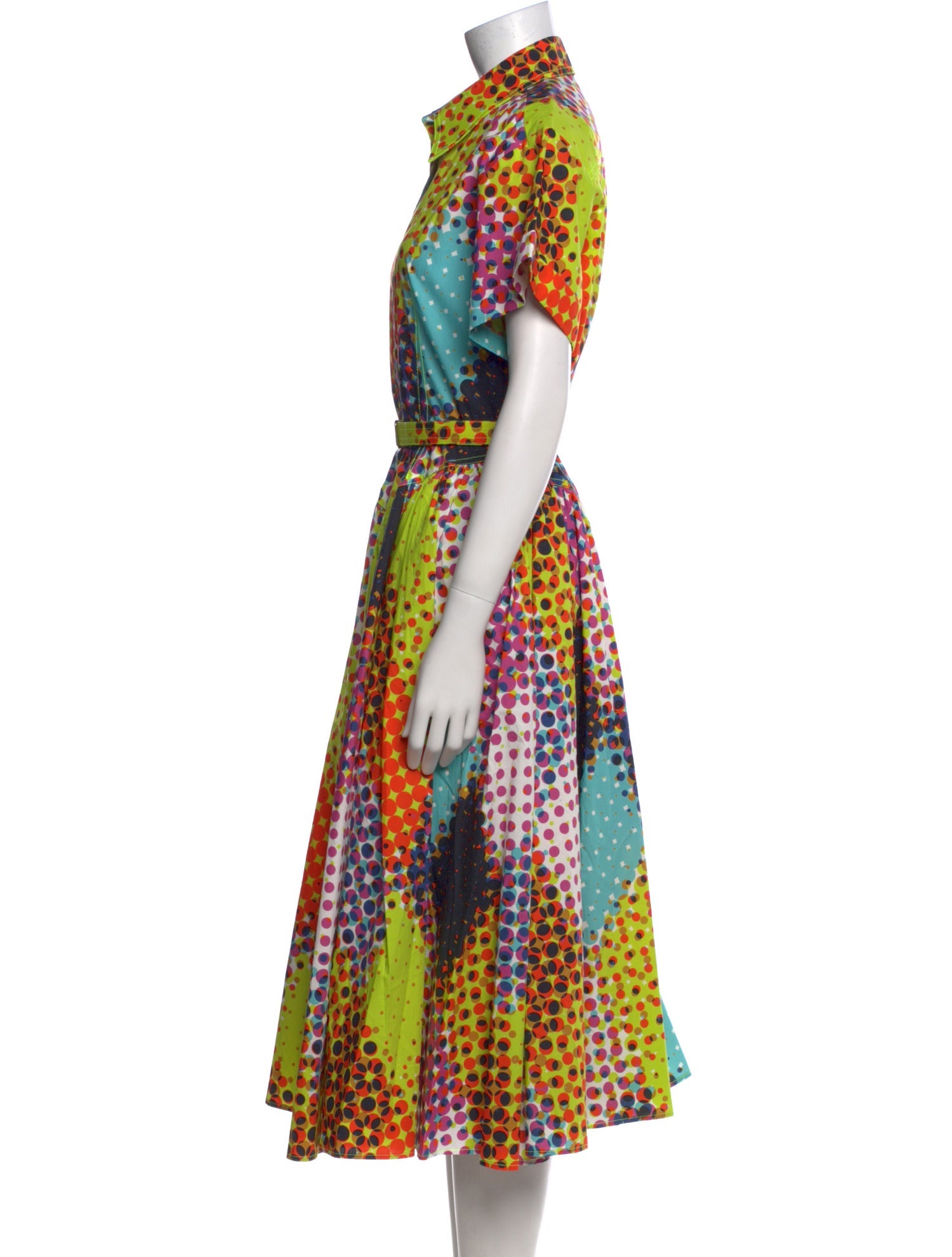 Christopher John Rogers Printed Long Dress w/ Tags