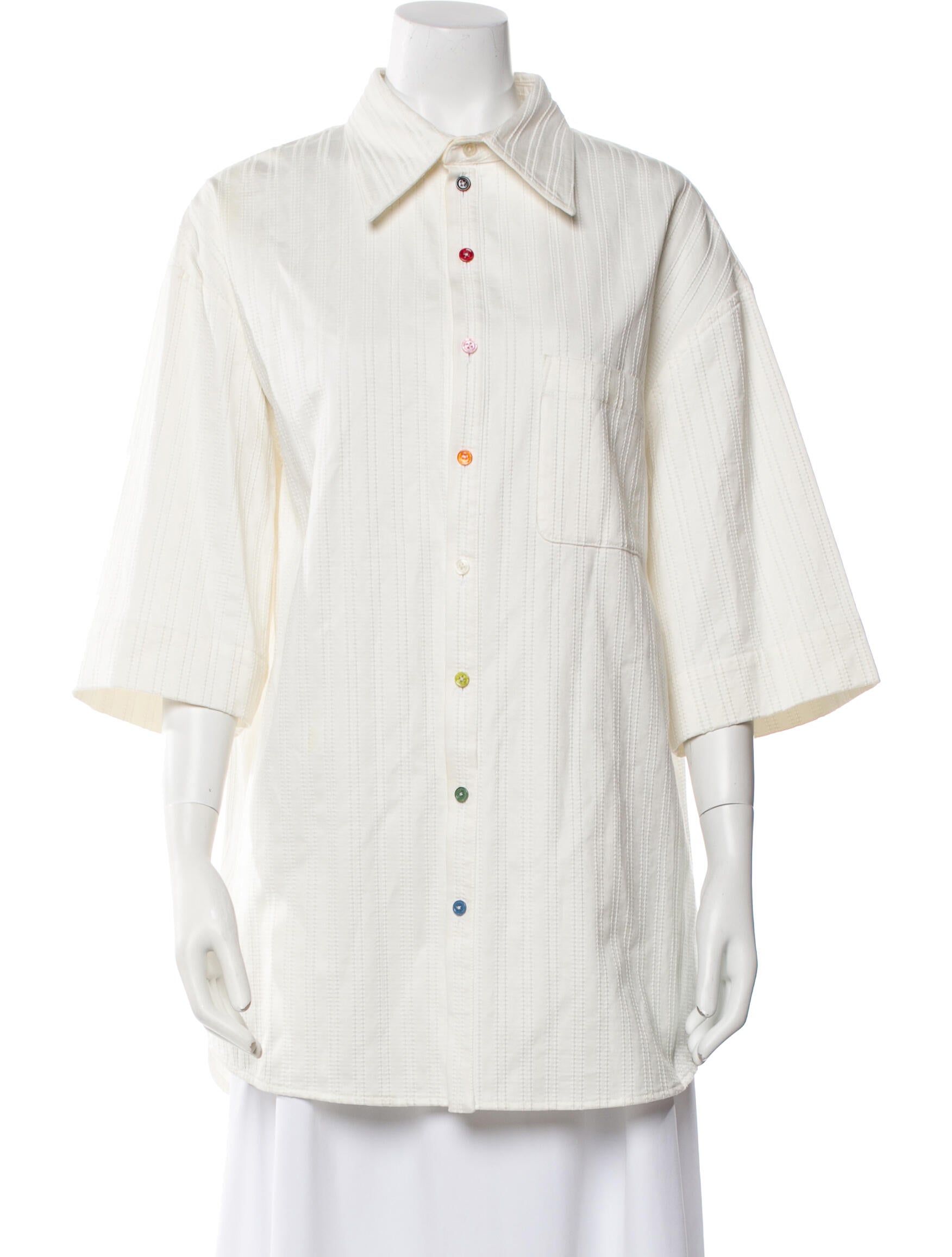 Christopher John Rogers Three-Quarter Sleeve Tunic