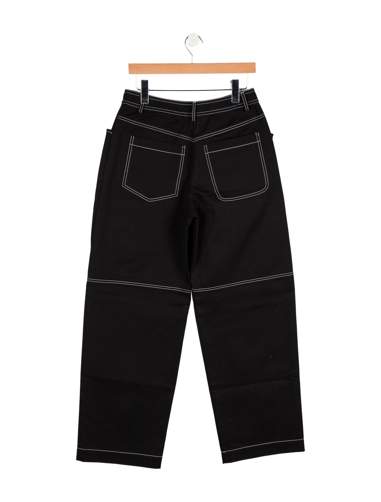 Christopher John Rogers High-Rise Wide Leg Jeans