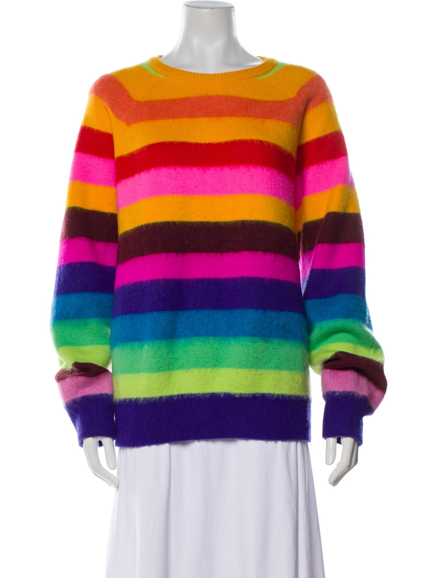 Christopher John Rogers Wool Striped Sweater w/ Tags