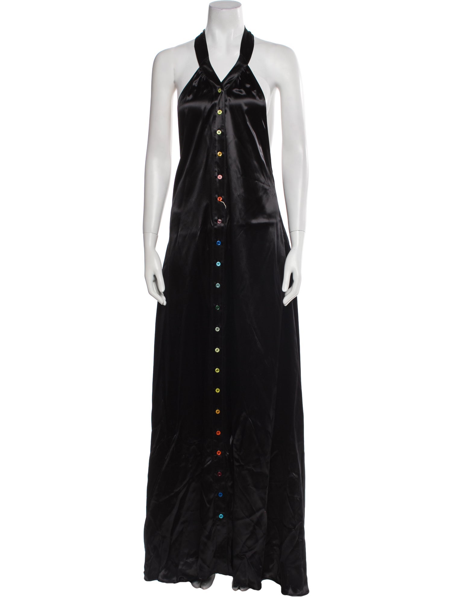 Christopher John Rogers Halterneck Long Dress w/ Tags