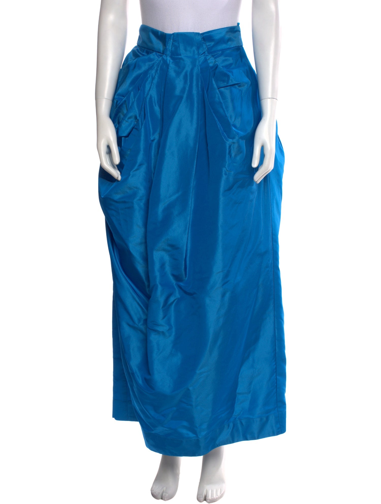 Christopher John Rogers Silk Long Skirt